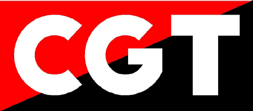 Logotipo CGT letras (en color)