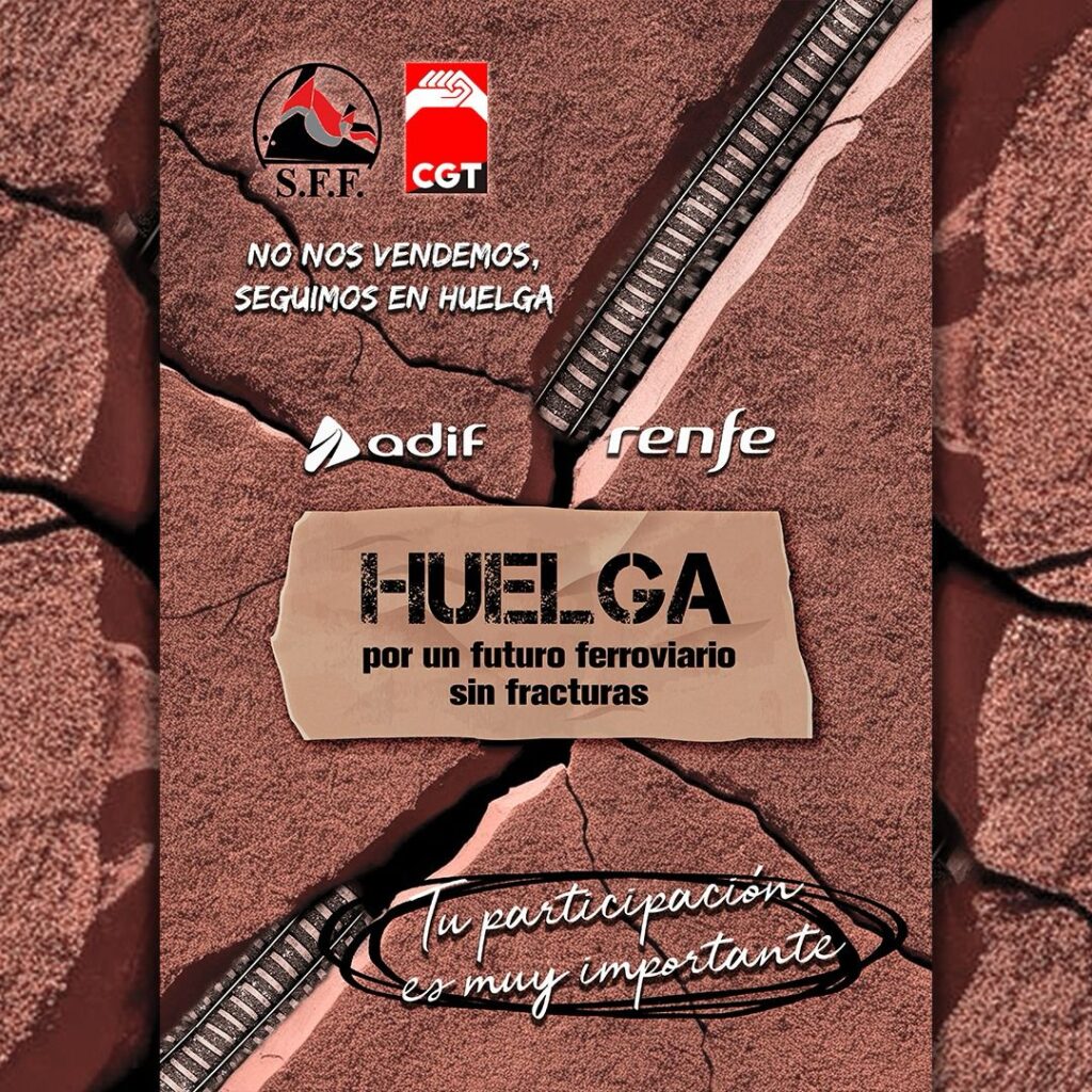 SFF CGT Mantiene La Huelga CGT Val ncia SFF CGT Mantiene La Huelga CGT Val ncia